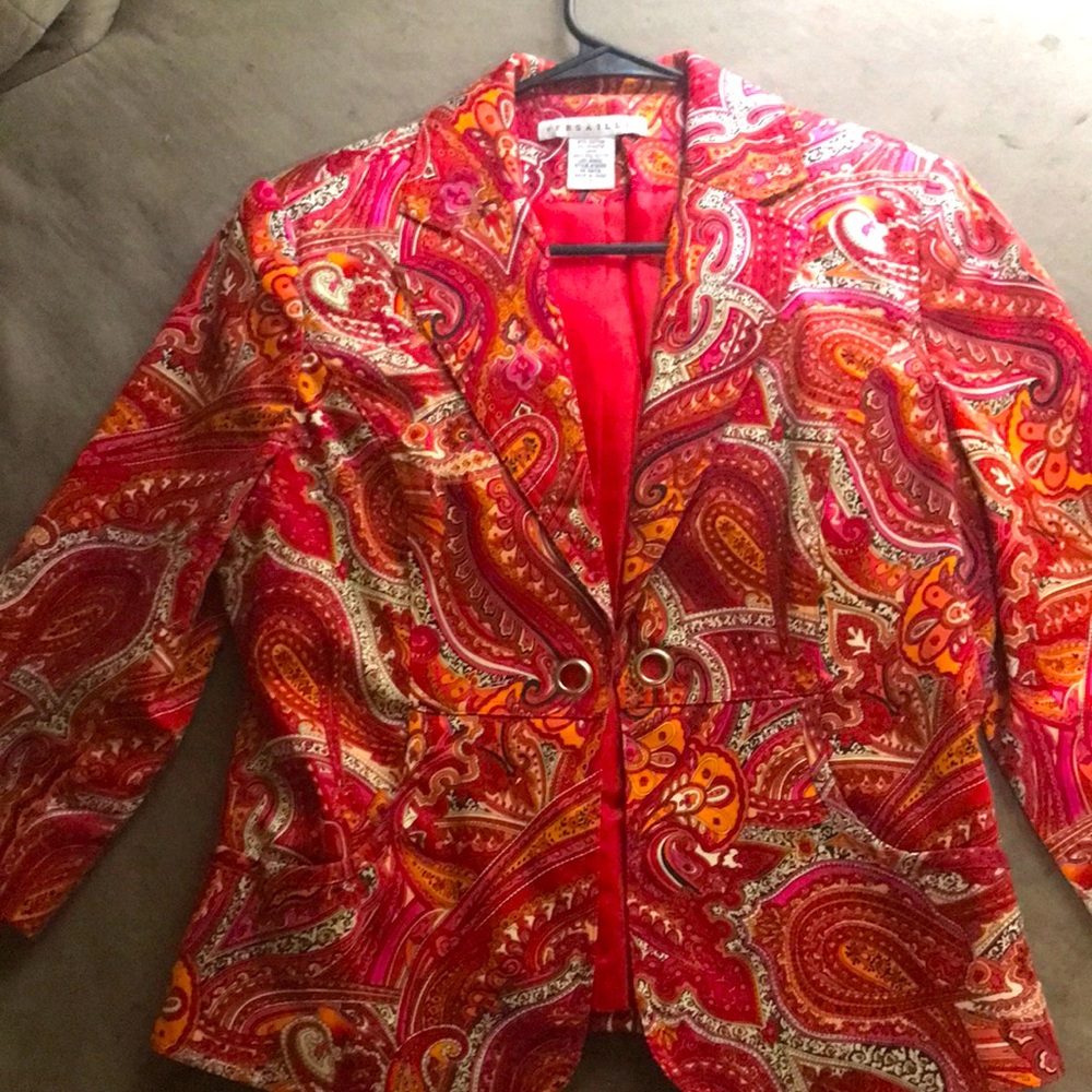 Multi color dress jacket